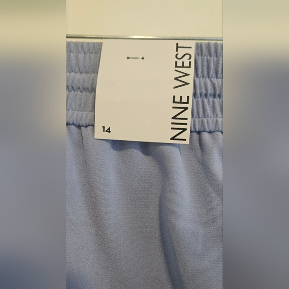 Light Blue Drawstring Pants - Picture 5 of 6